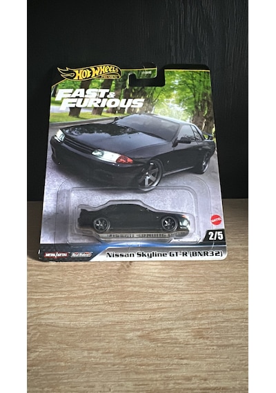 Hot Wheels Premium Nissan Skyline Gt-r Bnr32 Siyah