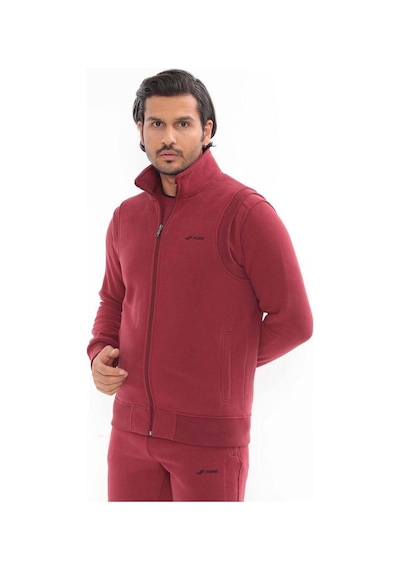 Erkek 3 Iplik 3'lü Sweat Takım Bordo