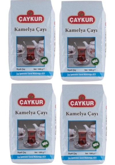 Çaykur Kamelya Siyah Dökme Çay 4 x 1 KG