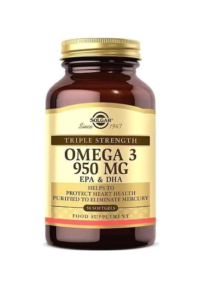 Solgar Omega 3 950 Mg 50 Yumuşak Jelatinli Balık Yağı Kapsülü