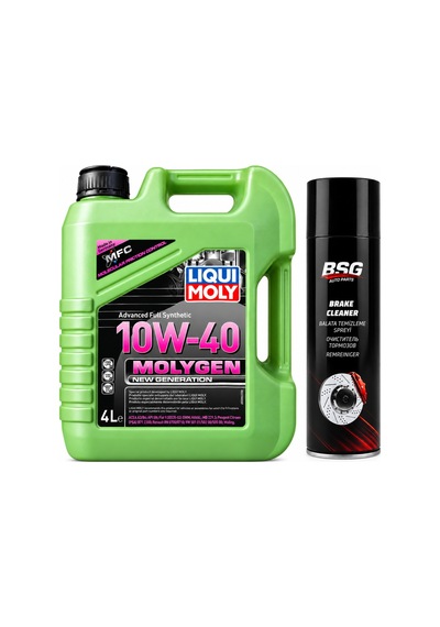 Liqui Moly Molygen New Generation 10w-40 Motor Yağı 4 Litre + Balata Spreyi 500 Ml