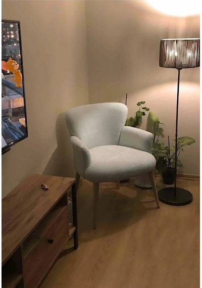 Venqm Teddy Berjer , Salon, Balkon, Ofis Gri
