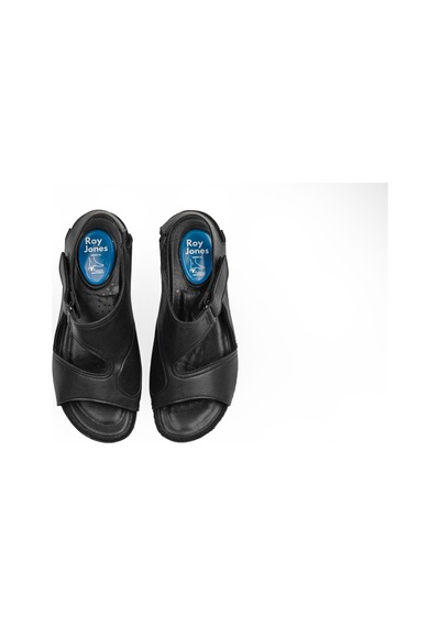 Roy Jones Roy&jones Kadın Anotomık/kemik Destekli Sandalet K500-101 Siyah