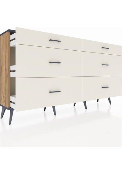 Arges Konsol 6 Çekmeceli 176x30x99 Çam-antrasit/aytaşı Çam-antrasit/aytaşı Arges Konsol 6 Çekmeceli 176x30x99 Çam-antrasit/aytaşı Çam-antrasit/aytaşı