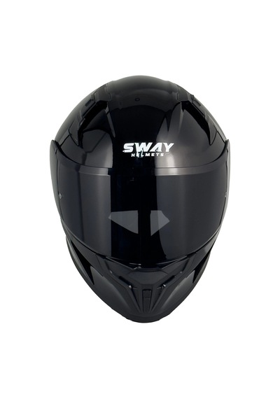 Kask Sway F357 Kask Parlak Siyah