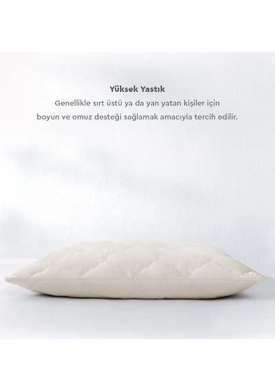 Yataş Vilnawashed Yün Yastık Beyaz 50 x 70 CM