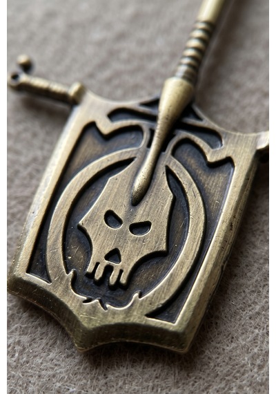 Lol Yorick The Grave Digger Weapon Anahtarlık Bronz