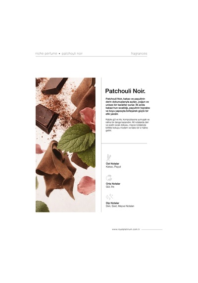 Patchoulı Noır 30 Ml Nıche Parfüm Paçuli