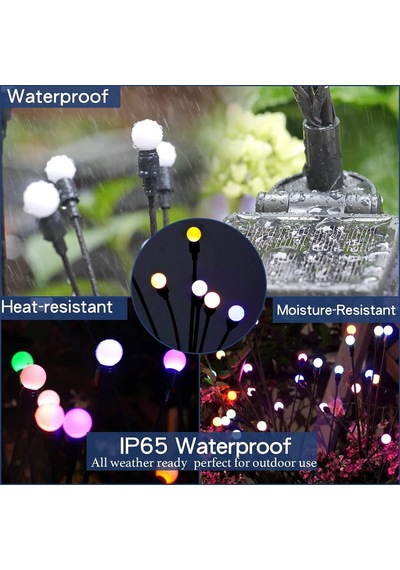 Güneş Enerjili Bahçe Işıkları - 4 Paket 10 Led Renk Değiştiren Güneş Ateş Böceği Sallanan Işıklar Dış Mekan Su Geçirmez Dekoratif Işıklar, Yard Veranda Yürüyüş Yolu Bahçe Yolu Dekorasyonu İçin Güneş E Diğer Güneş Enerjili Bahçe Işıkları - 4 Paket 10 Led Renk Değiştiren Güneş Ateş Böceği Sallanan Işıklar Dış Mekan Su Geçirmez Dekoratif Işıklar, Yard Veranda Yürüyüş Yolu Bahçe Yolu Dekorasyonu İçin Güneş E Diğer