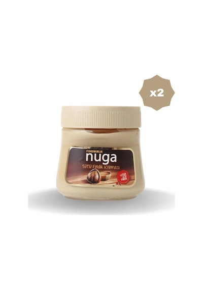 Nuga Sütlü Fındık Kreması 350 Gr - 2 Adet
