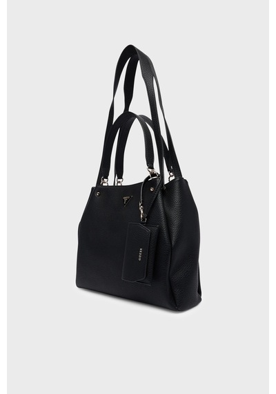 Guess Lorella Logolu Çıkarılabilir Askılı Çanta Hwbg236230 Kadın Çanta Hwbg23 6230 Bla Siyah