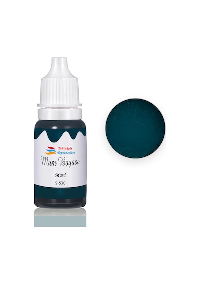 Mum Boyası Sıvı Pigment Boya 20 Ml Mavi - S530
