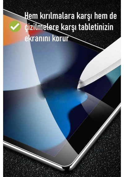 Apple Uyumlu iPad  Air 13 Inç 2024 Nano Kırılmaz Ekran Koruyucu Şeffaf Esnek Cam Tam