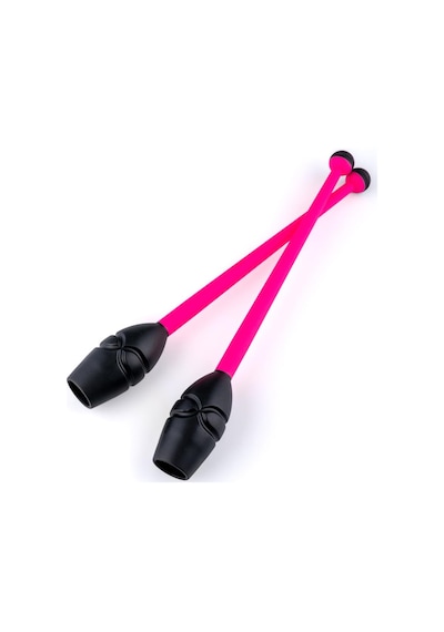 Gymo Birbirine Bağlanabilir Ritmik Cimnastik Labut 41cm Siyah-pembe