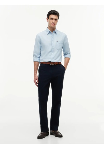 Tommy Hilfiger Dover Essentıal Twıl, Dw5 Siyah Erkek Kumaş Pantolon
