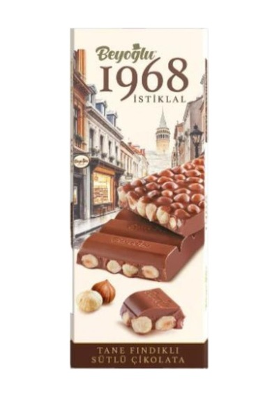 1968 İstiklal Bol Sütlü Fındıklı Çikolata 95gr