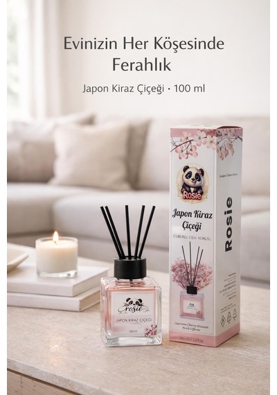 Rosie Japon Kiraz Çiçeği Çubuklu Oda Kokusu 100 Ml