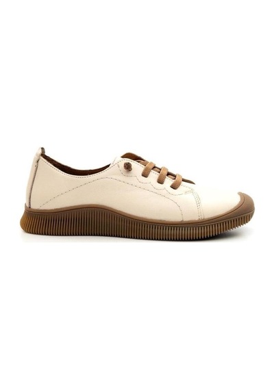 Venüs 2413504y Kadın Hakikki Deri Lastikli Comfort Atom Ayakkabı Bej