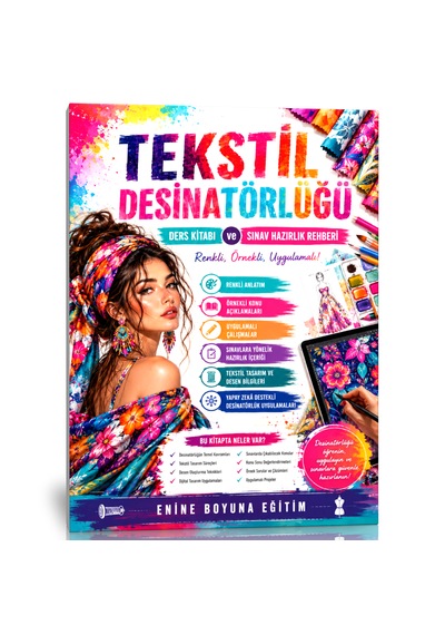 Tekstil Desinatörlüğü Ders Kitabı Ve Sınav Hazırlık Rehberi