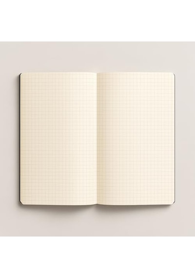 Fark Tanıtım Amerikan Ciltli, A6 Kareli Defter, 64 Yaprak, 110 Gr. Ivory Kağıt, Ofis İçin İdeal, Plan A6 Siyah Kapak 124-Pembe