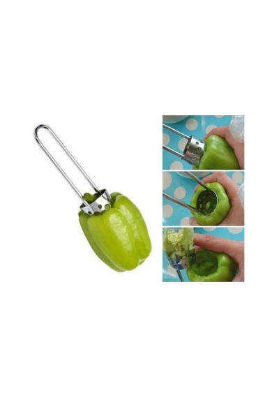 Metal Biber Dolma Oyacağı Oyma Aparatı Metal Diğer
