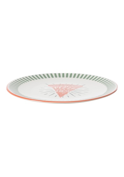 Mudo Home Agen Pizza Tabağı 32cm - Yeşil Diğer