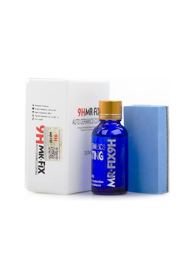 Mr Fix.  Sertifikalı Araç Nano Seramik Kaplama Ve Boya Koruma 9h 3 Yıl Dayanım 30 Ml Su İtici Çizik Önleyici