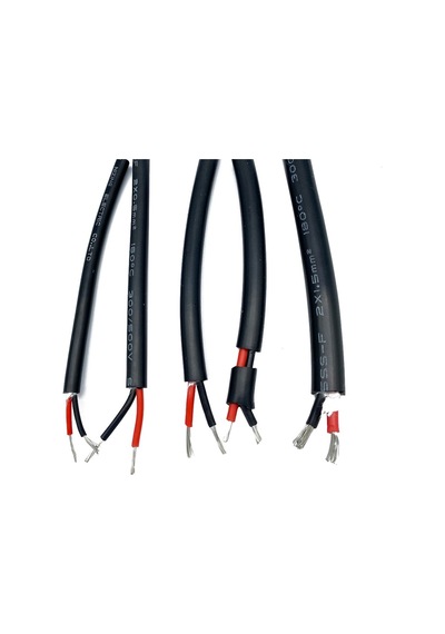 Yanmaz Silikon Nyaf Çok Telli Kablo1Mt 1,5Mm Kırmızı
