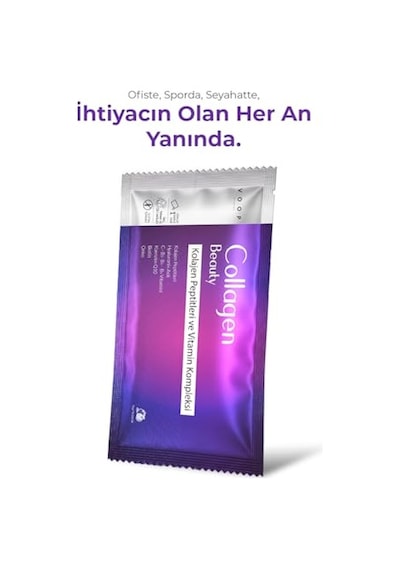 10 Saşe Kolajen Takviyesi - Cilt, Saç Ve Tırnaklar İçin Destek