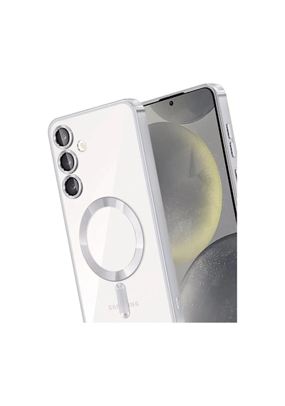 Samsung Galaxy Uyumlu A55 5g Kross Magneticsafe Kapak - Gümüş Bzsxx00 1
