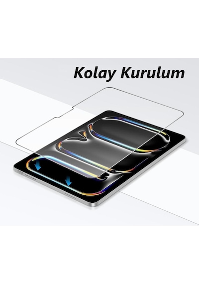 Apple Uyumlu iPad, Pro 13 İnç Ekran Koruyucu Nano Şeffaf 2024