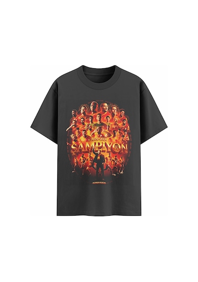 Gsstore Galatasaray Şampiyonluk Kolaj Çocuk T-shirt C261217 Antrasit