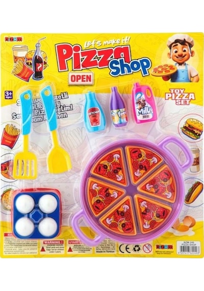 18 Parça Kartela Pizza Seti 2493