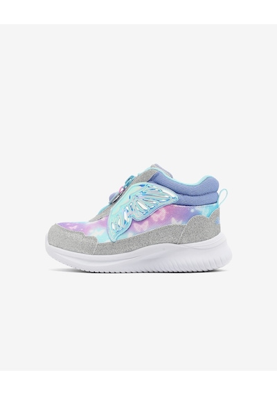 Skechers Jumpsters Küçük Kız Çocuk Gri Işıklı Bot 303469n Sllv Gri