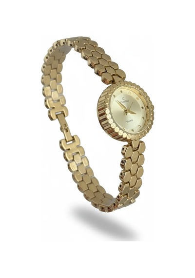 Savior Collection Anka Gold Beyaz Saat