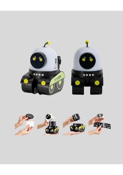 Çocuk Odası İçin Müzikli Ve Işıklı Robot Projektör Çok Renkli