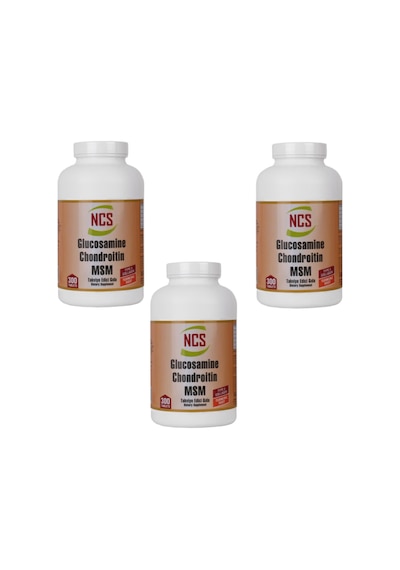 Glucosamine Chondroitin Msm Collagen Glukozamin 300 Tablet 3 Kutu 900 Tablet