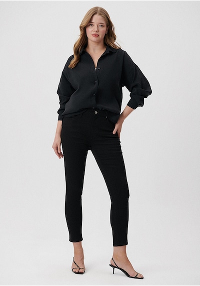 Mavi - Marli Casual Siyah Jean Pantolon 101339-85945 Siyah