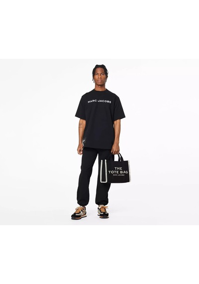 The Tote Bag Marc Jacobs Kadın El Ve Omuz Çantası Mjm0017027 Siyah Cilt Siyah