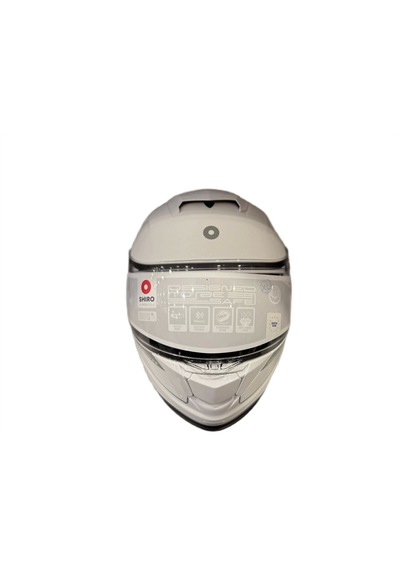 Shiro Discover Sv Çene Açılır Kask Parlak Beyaz