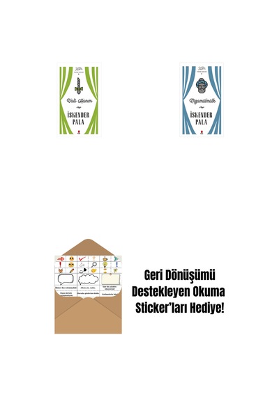 Vali Hanım Ciltli + Nizamülmülk Ciltli + Okuma Sticker'ları