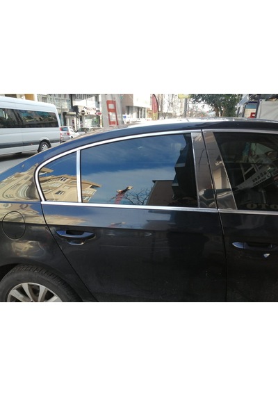 Volkswagen Passat B7 Krom Cam Direği 2012-2014 Paslanmaz Çelik