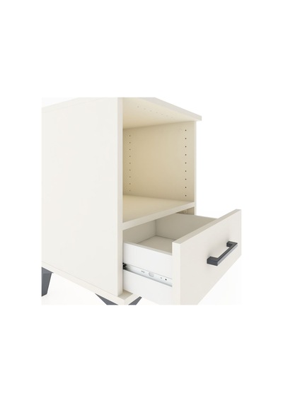 Hyperion Komodin Tek Raflı Tek Çekmeceli 44x44x64 Aytaşı-aytaşı Aytaşı