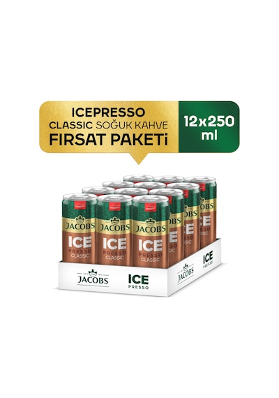 Jacobs Icepresso Classic Soğuk Kahve 12 x 250 ML
