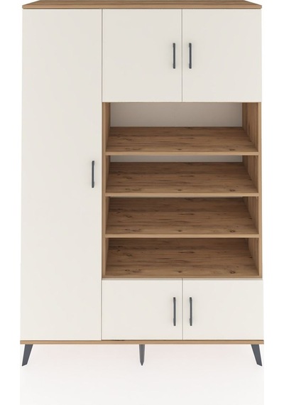 Hyperion Dolap 10 Raflı 5 Kapaklı 132x44x195 Çam-aytaşı/çam Çam Hyperion Dolap 10 Raflı 5 Kapaklı 132x44x195 Çam-aytaşı/çam Çam