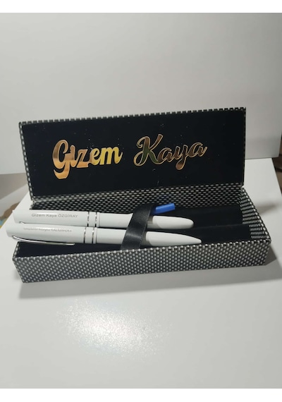 İsme Özel 2 Li Kalem Çok Kaliteli Ve Şık Hediye Ögretmenler Günü