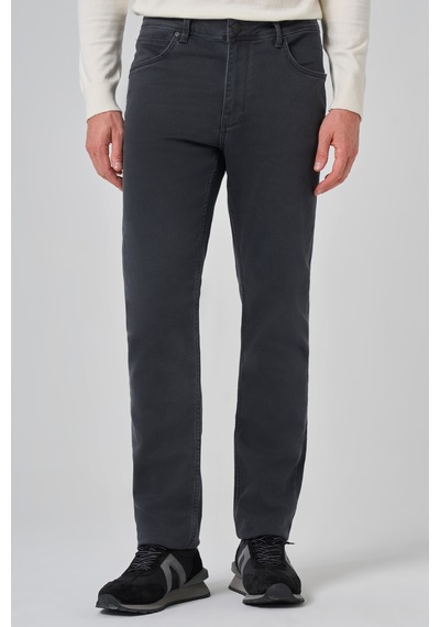 Morven Erkek Füme Denim 5 Cep Dynamic Fit Jean Kot Pantolon 26ms003008050 Füme