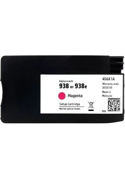 Hp 938/4s6x6pe Kırmızı Uyumlu Mürekkep Kartuş Hp Pro 9720 9730 Bk8681988040879 Bk