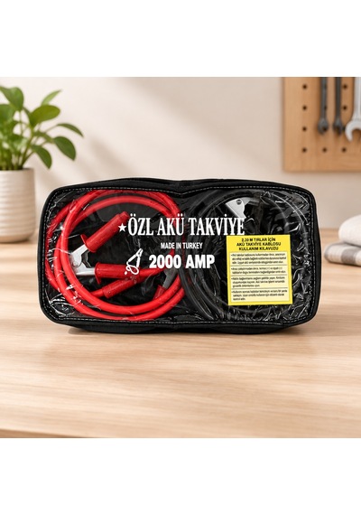 2000 Amp Akü Takviye Kablosu 2 M