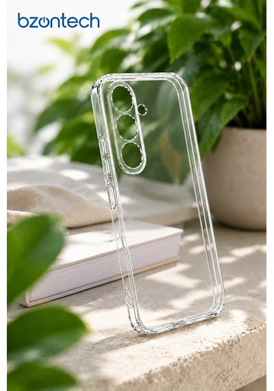 Samsung Galaxy S26 Fe Uyumlu Kılıf Şeffaf Kamera Korumalı 3d